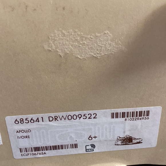 The North Face X Gucci limited edition rhyton leather logo monogram sneakers NWB - Picture 8 of 8